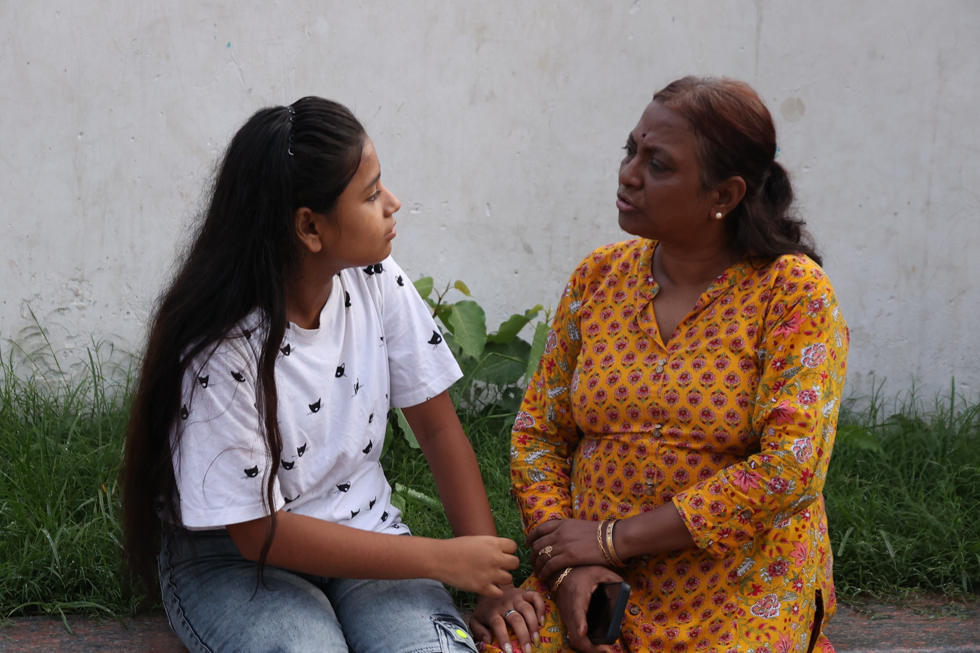 Healthcare support being provided